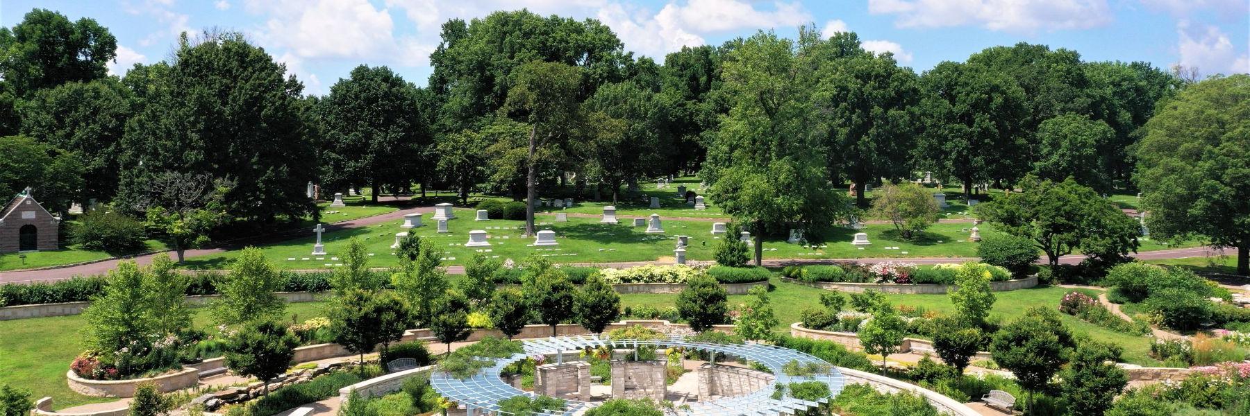 Bellefontaine Cemetery and Arboretum in St. Louis is a great place to take a walk.