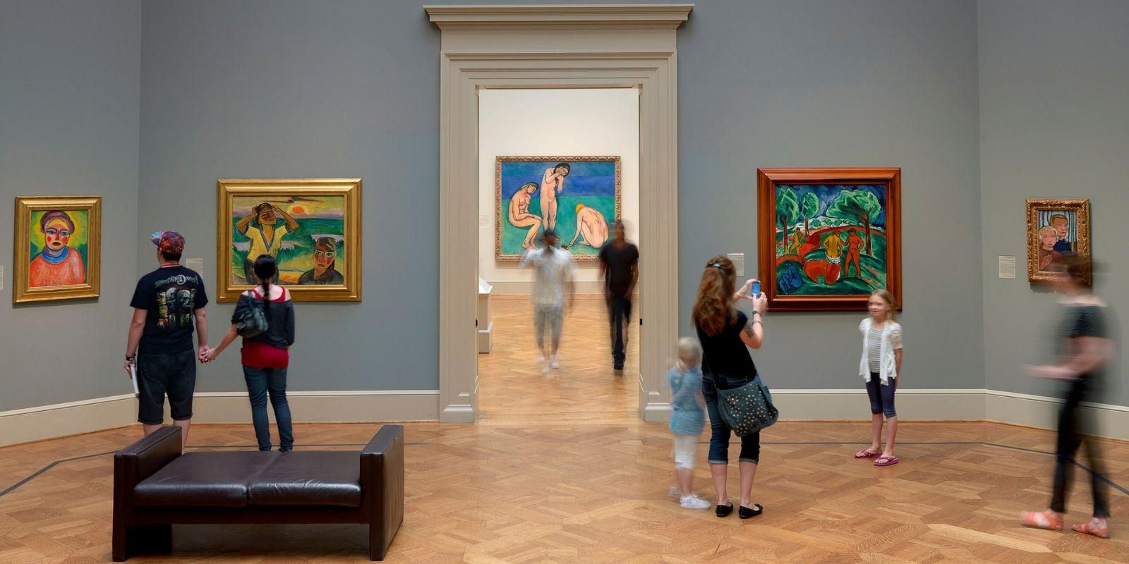 The Saint Louis Art Museum is a free, world-class museum in Forest Park.