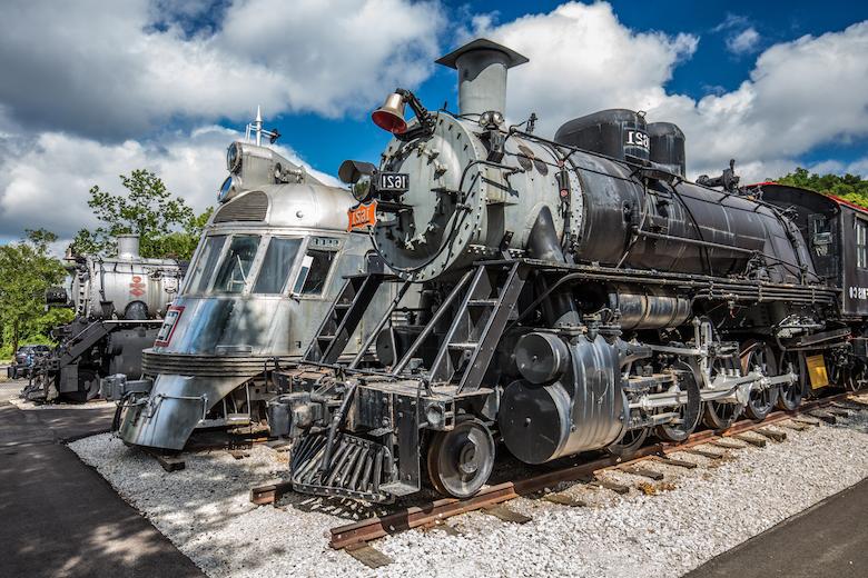 The National Museum of Transportation has one of the largest and best collections of transportation vehicles in the world.