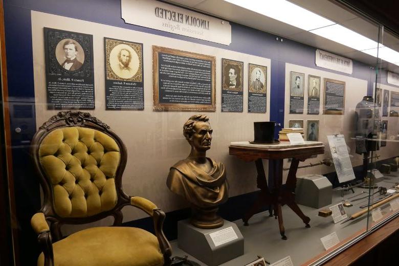 密苏里内战博物馆有一个关于1860年大选的展览.