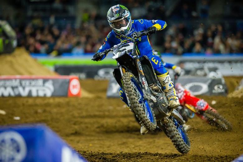 Supercross comes to The Dome at America's Center on March 30, 2024.